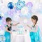 Snowflakes Balloon Garland Arch Kit Princess Winter Birthday Party Supplies Wonderland Girl Baby Party Decoration